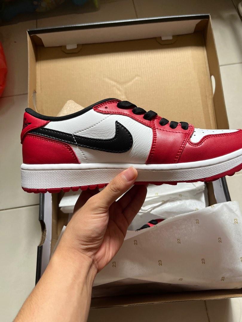 INSTOCK US9 Jordan 1 Low Golf Chicago Men s Fashion Footwear