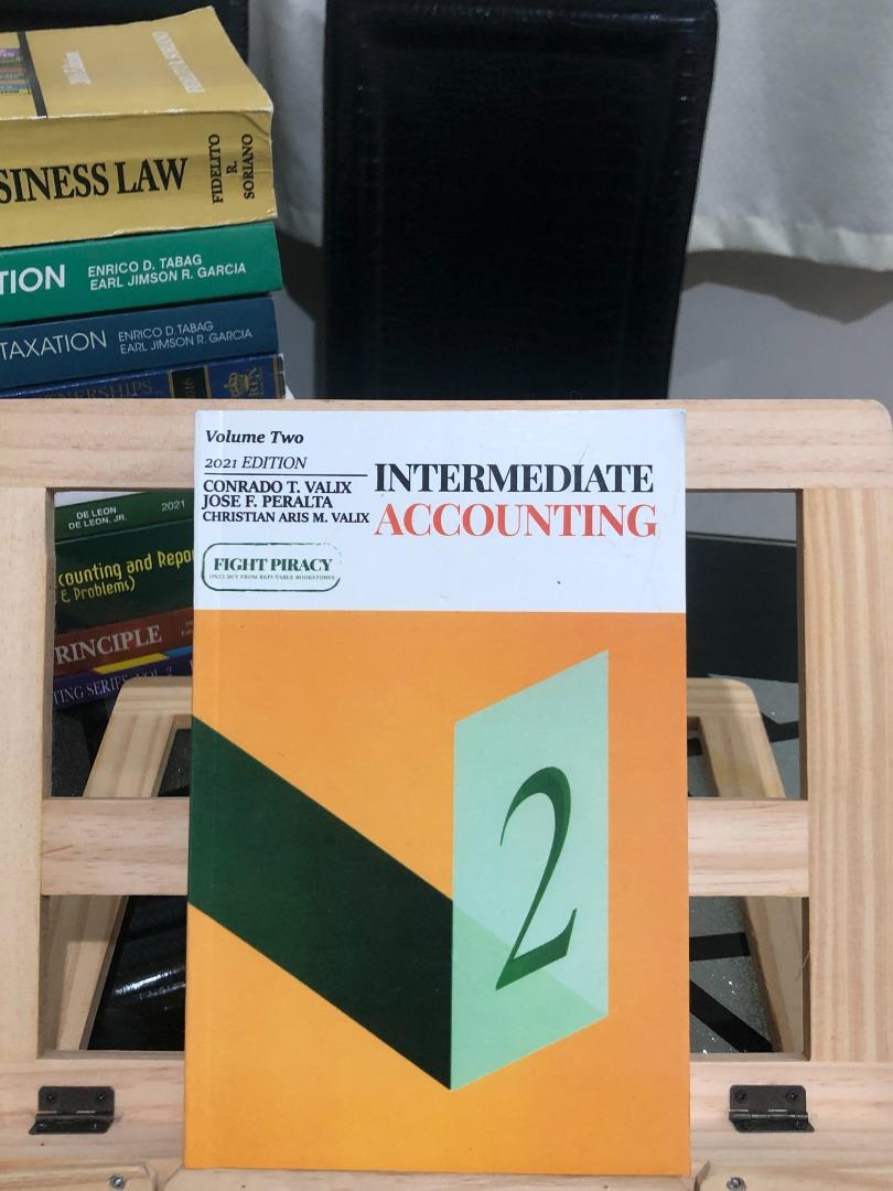 Intermediate Accounting 2 by Valix 2021 Edition, Hobbies & Toys, Books