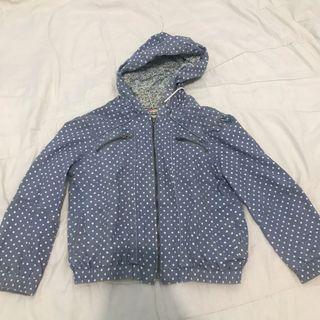 Jaket Crop Polkadot