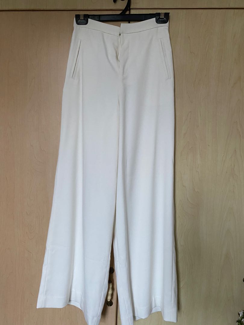 Japanese branded white slacks, Women's Fashion, Bottoms, Other Bottoms ...