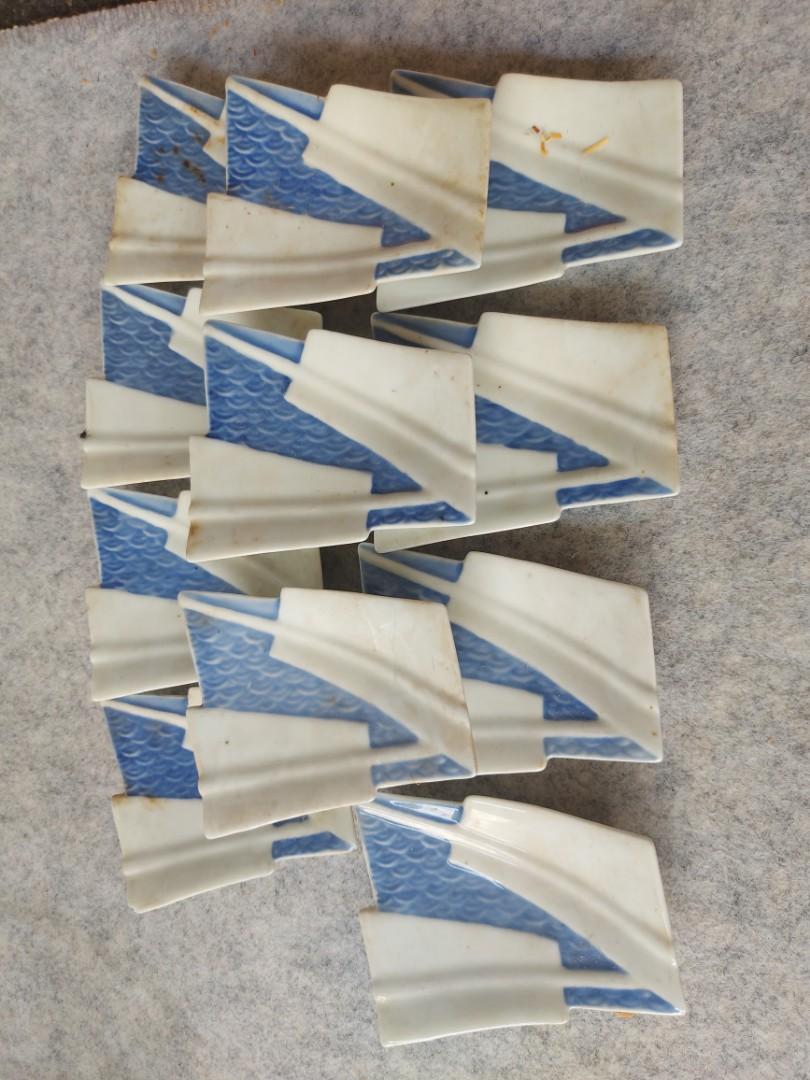 Japanese saucers, Furniture & Home Living, Kitchenware & Tableware