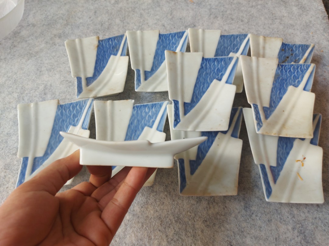 Japanese saucers, Furniture & Home Living, Kitchenware & Tableware
