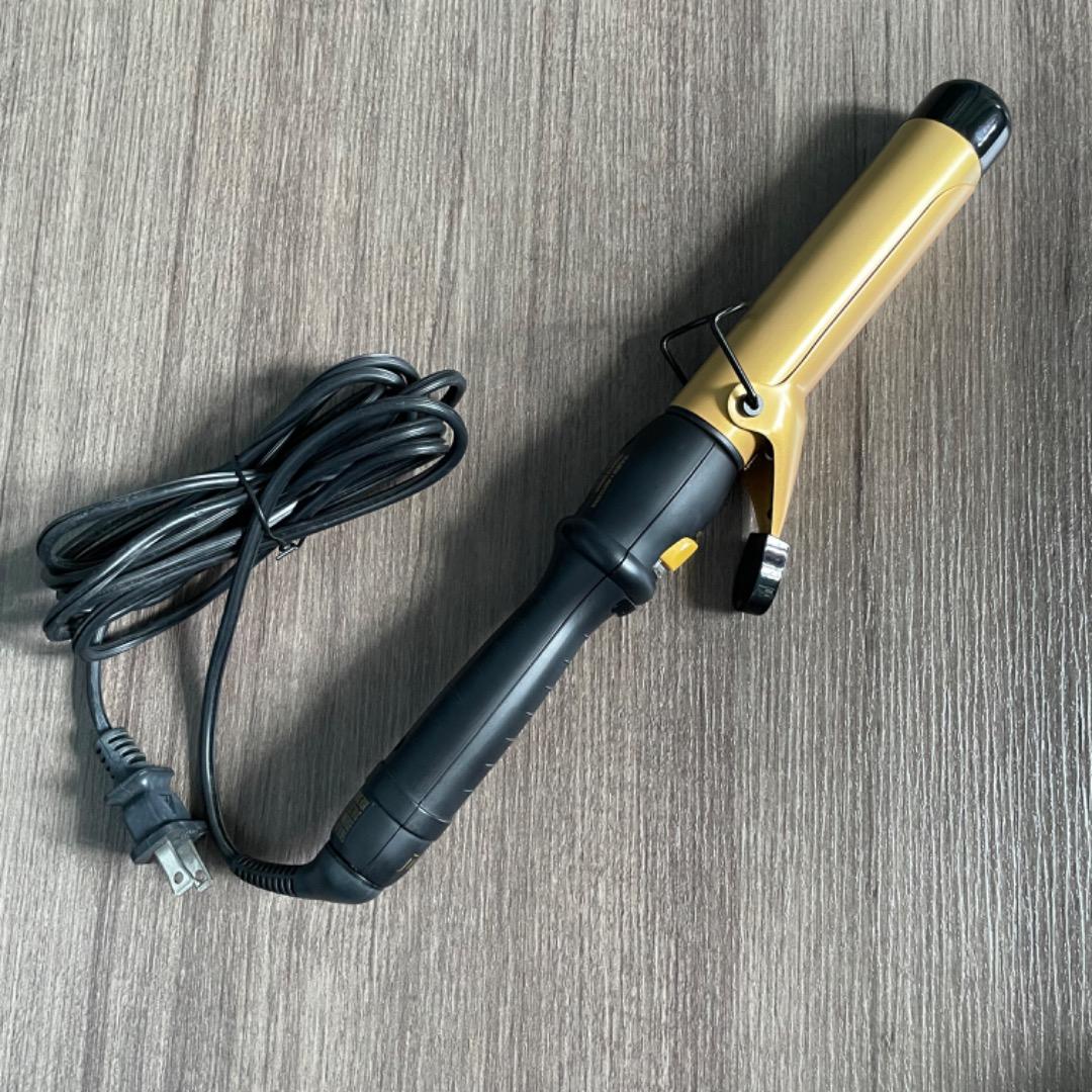 JILBERE de Paris Professional 1.5 Gold Curling Iron Hair Curler