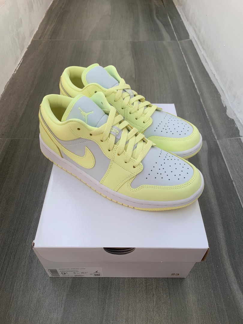 Jordan 1 Low Lemonade, Men's Fashion, Footwear, Sneakers on Carousell