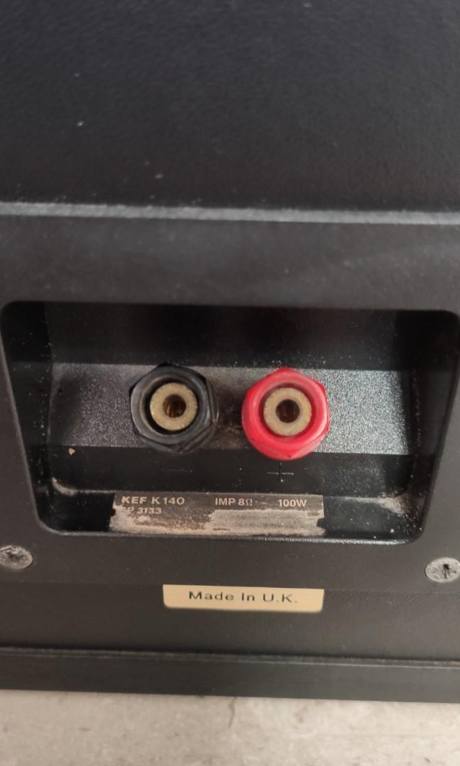 KEF K140 Bookshelf Speaker for Sale (Made in UK), Audio, Soundbars, Speakers & Amplifiers on