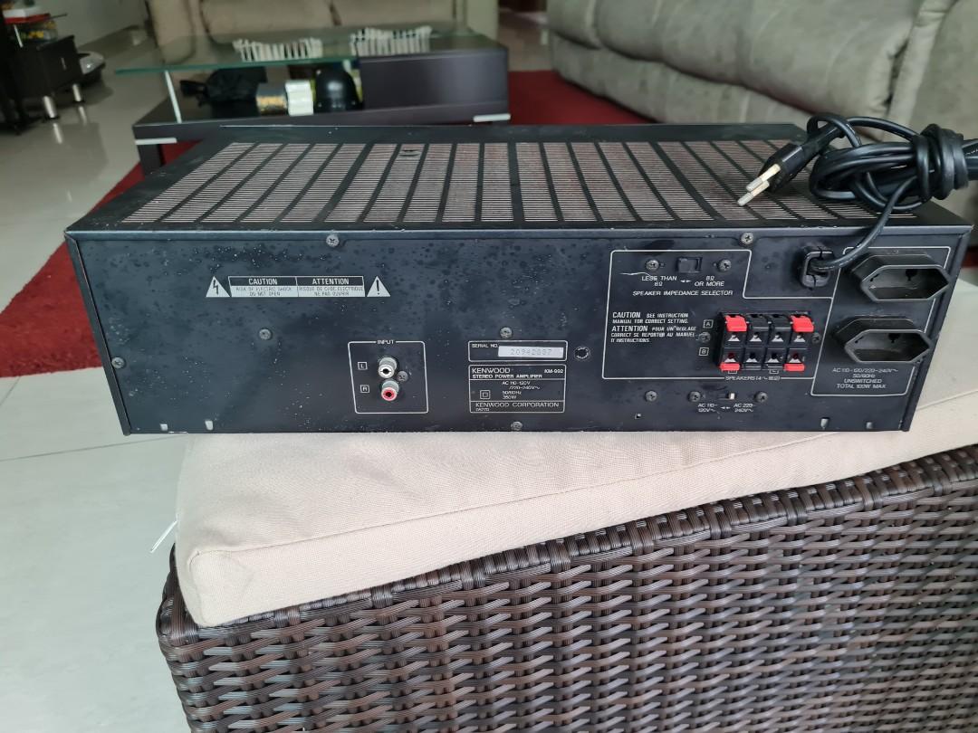 Kenwood stereo power amplifier KM992, Audio, Soundbars, Speakers