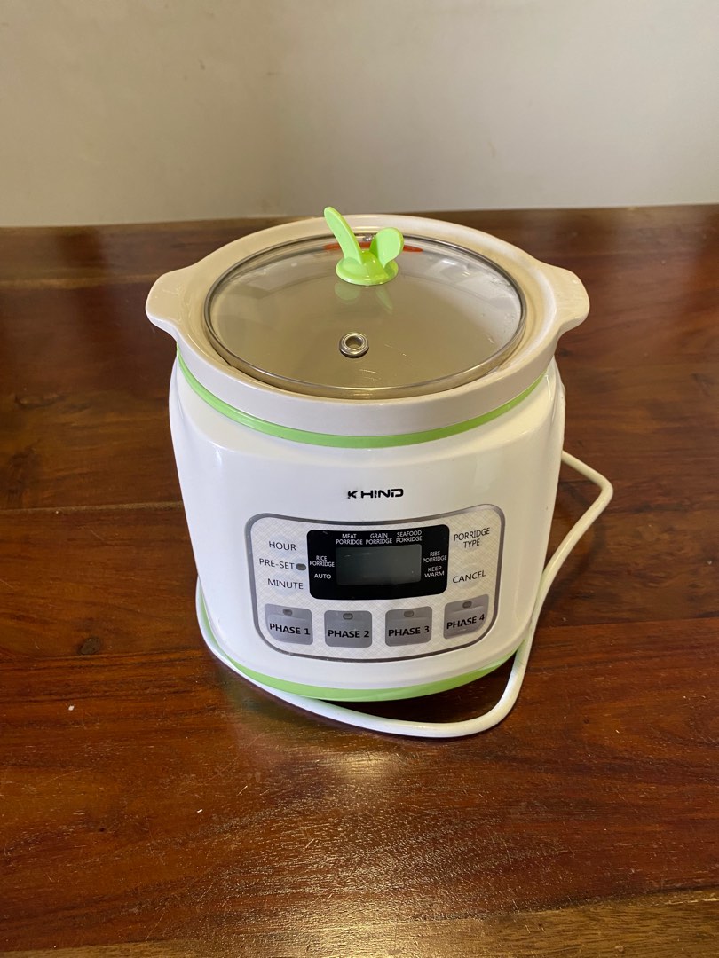 How to use khind baby porridge cooker sales