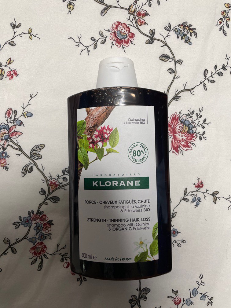 Klorane thinning and hair loss shampoo 400ml, Beauty & Personal Care