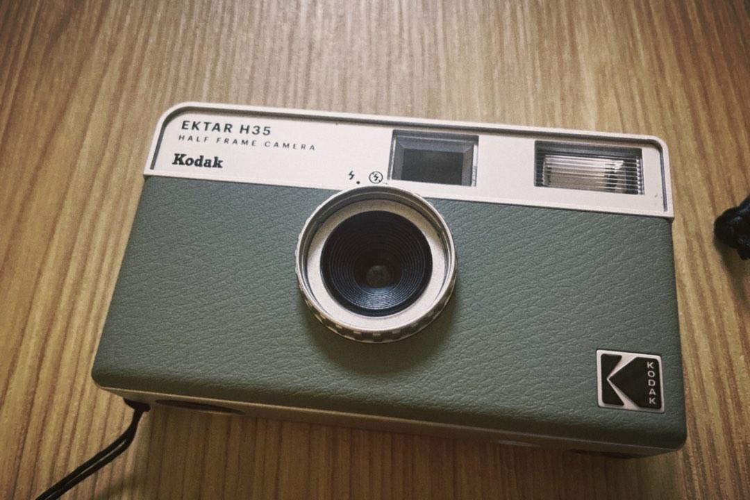 KODAK EKTAR H35 HALF FRAME FILM CAMERA 復古半格菲林相機, 攝影器材