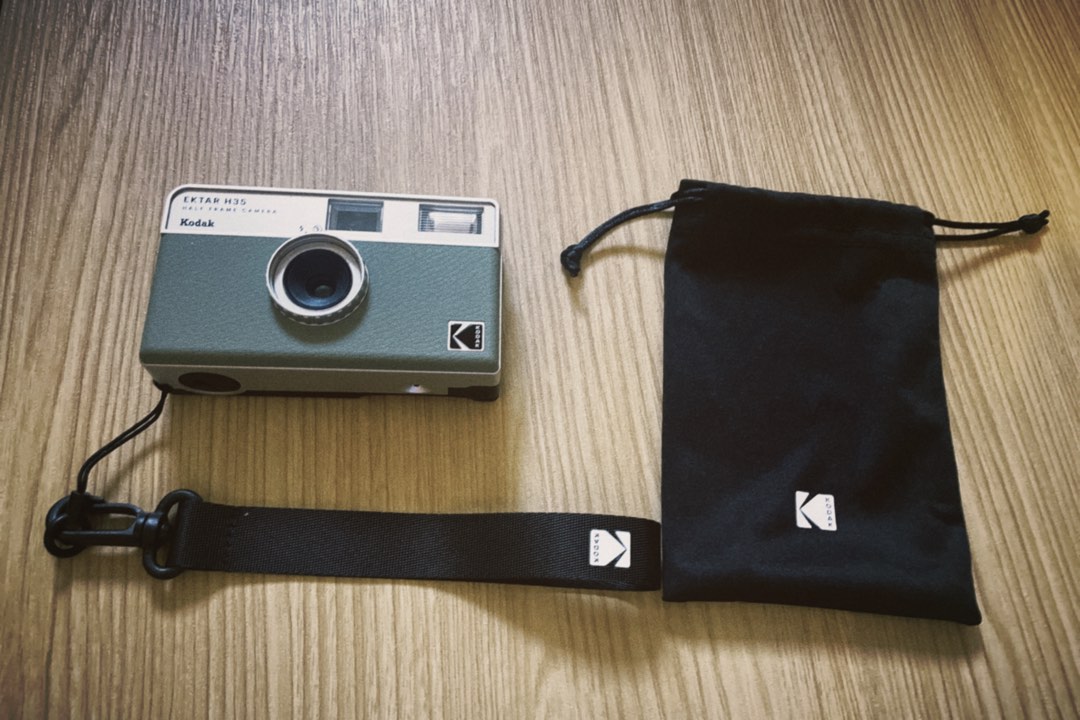 KODAK EKTAR H35 HALF FRAME FILM CAMERA 復古半格菲林相機, 攝影器材