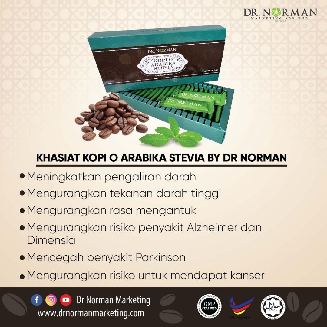 Kopi O Arabika Stevia Zero Kalori 20 sachet, Food & Drinks, Beverages