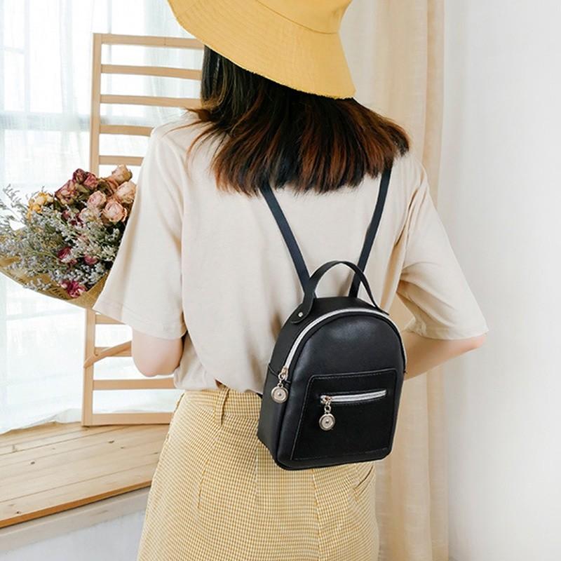 Korean style top mini backpack