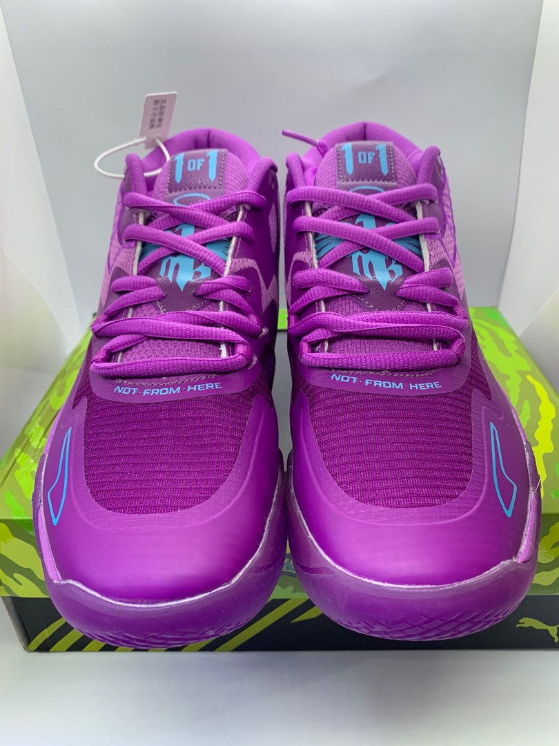 Lamelo Ball PUMA - Purple and Teal, Men's Fashion, Footwear, Sneakers ...