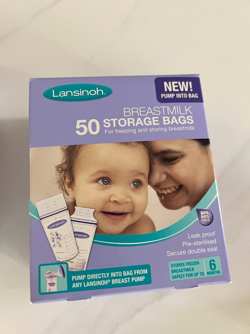 Lansinoh Breastmilk Storage Bags 25 bags, Babies & Kids, Nursing