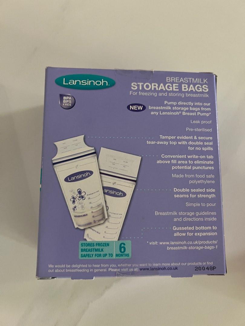 Lansinoh Breastmilk Storage Bags 25 bags, Babies & Kids, Nursing