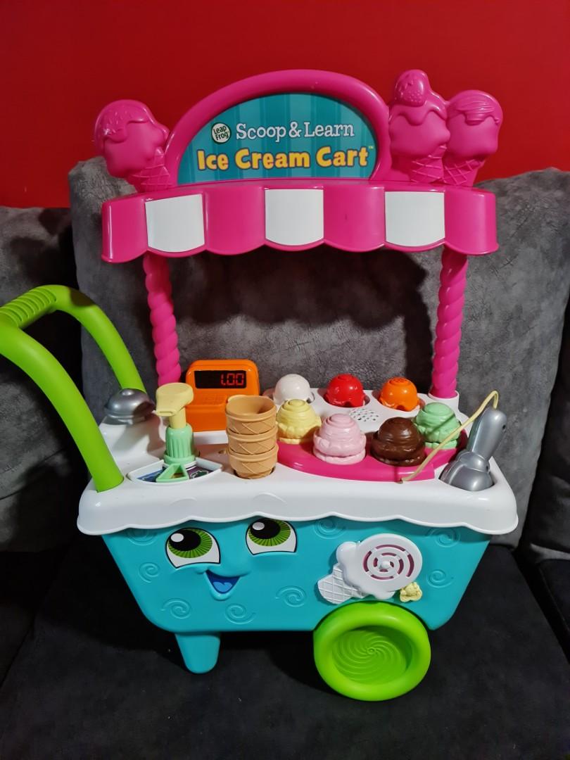Leapfrog scoop and learn ice cream cart toy, Hobbies & Toys, Toys