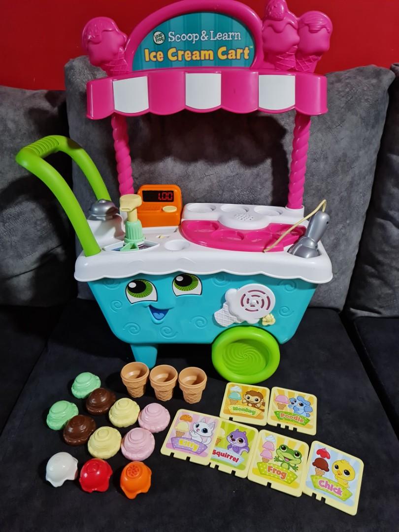 Leapfrog scoop and learn ice cream cart toy, Hobbies & Toys, Toys