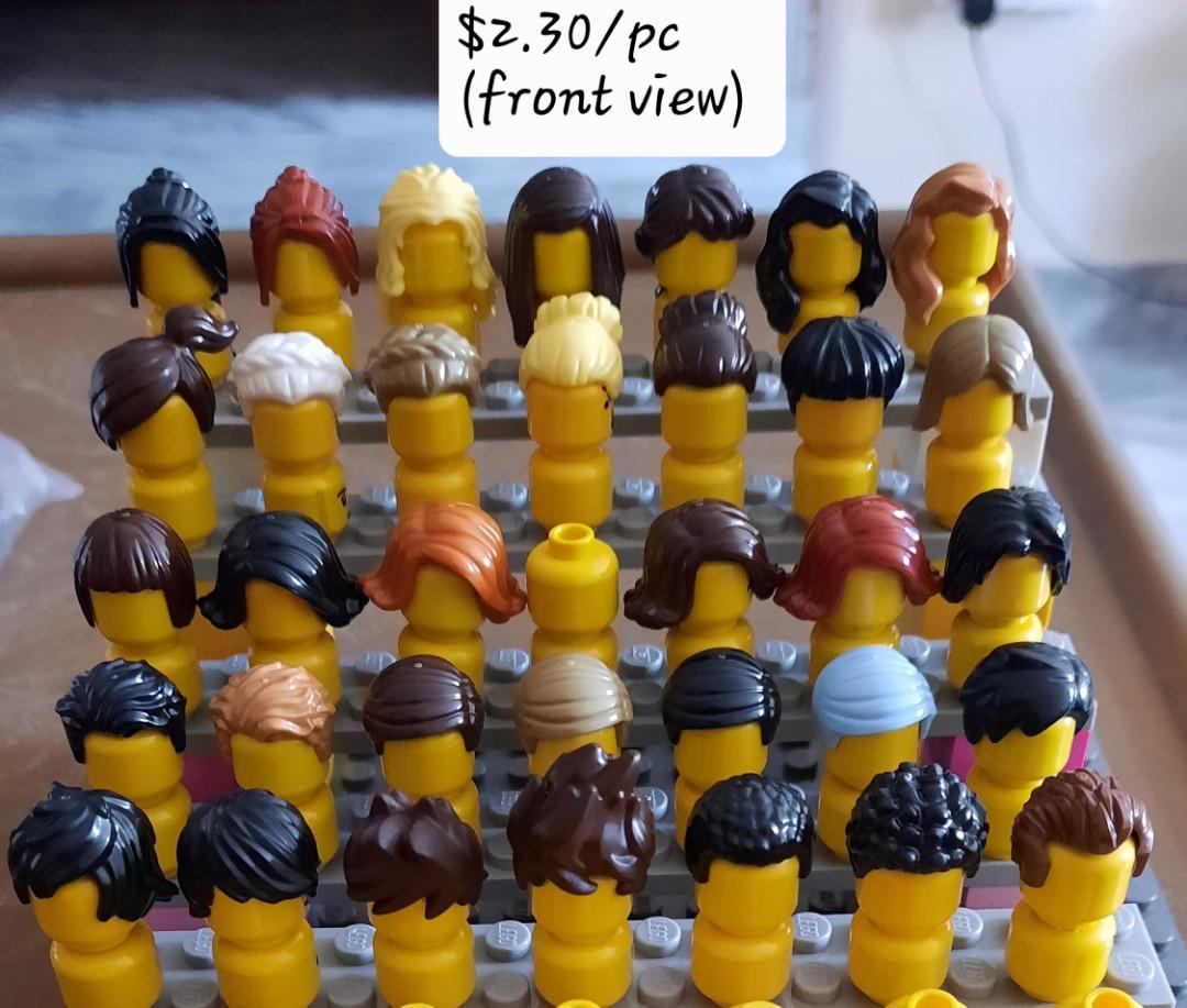 Lego hair (part 1), Hobbies & Toys, Toys & Games on Carousell