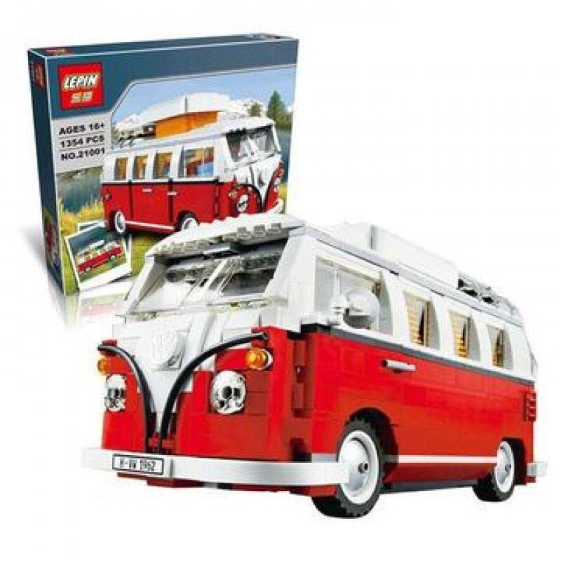 Lepin 21001 Volkswagen T1 Camper Van, Hobbies & Toys, Toys & Games on  Carousell