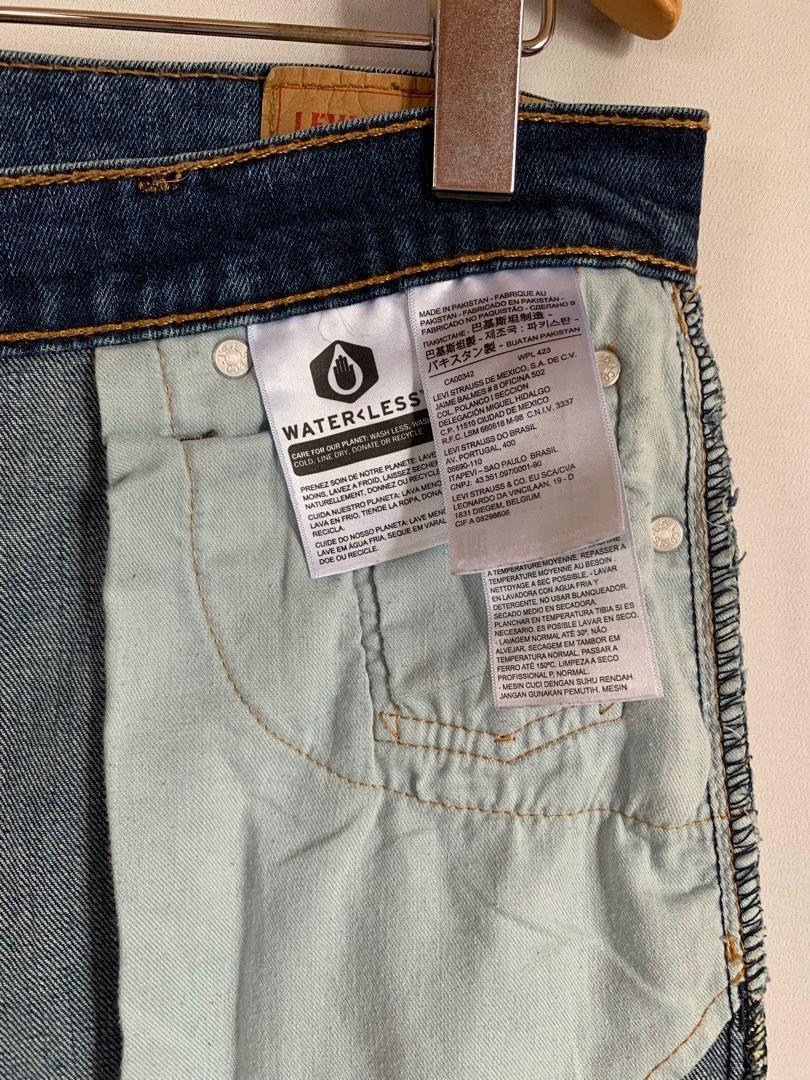Levis 510 Waterless Jeans, Men's Fashion, Bottoms, Jeans on Carousell