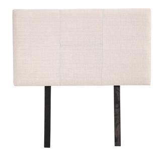 Linen Fabric Single Bed Headboard Bedhead – Beige