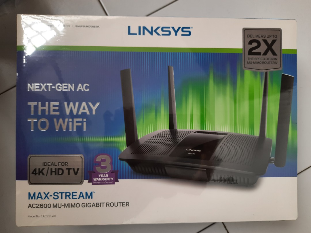 Linksys Router, Computers & Tech, Parts & Accessories, Networking on