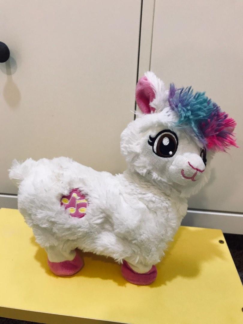 Zuru Pets Alive Boppi Llama plush toy branded toy Hobbies Toys