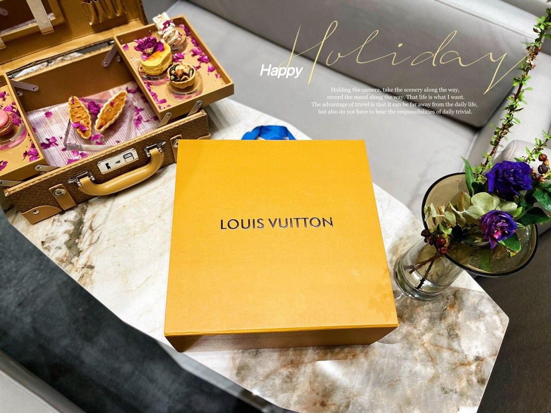 LOUIS VUITTON LV ROUND TEA BOX SET, Furniture & Home Living