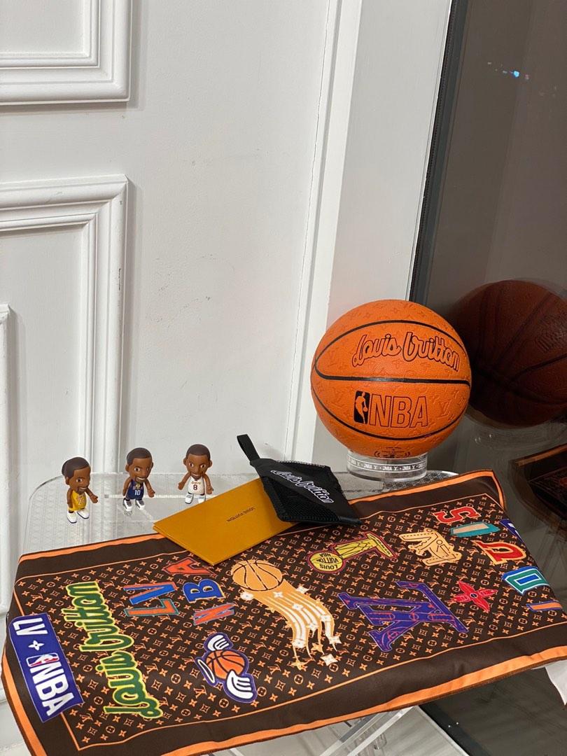 NBA x Louis Vuitton Backboard and Ball Rises for the Slam