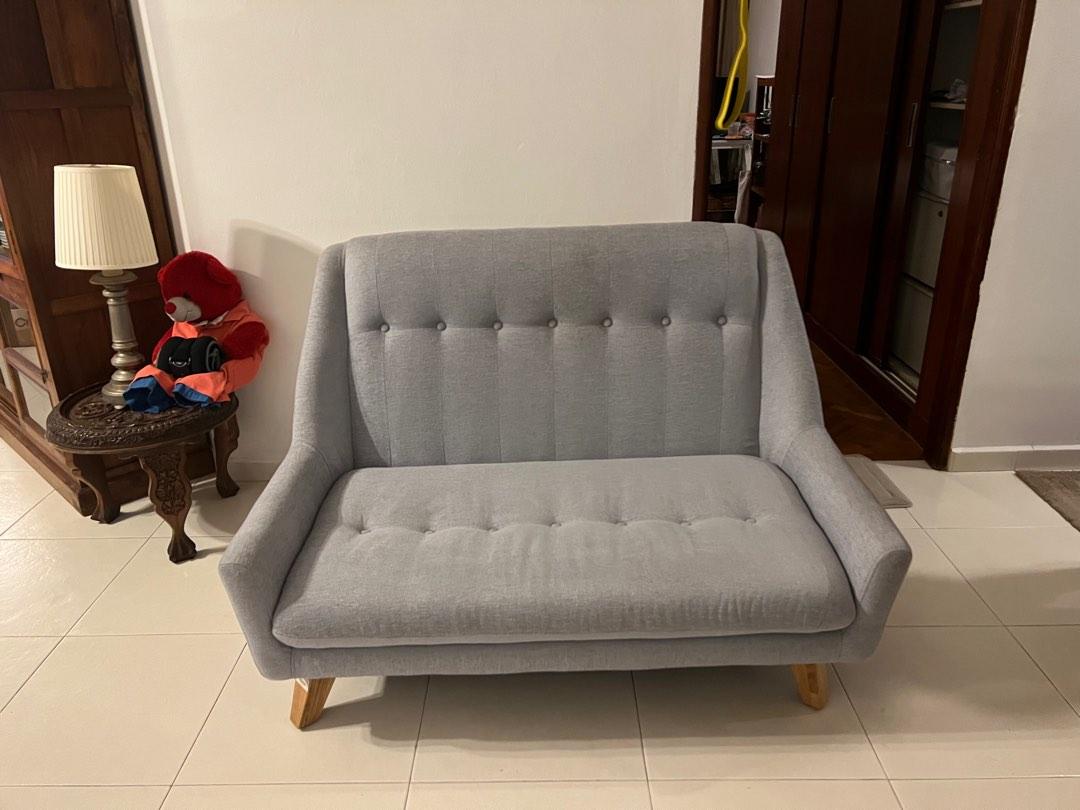 Lounge sofas (Category: Sofas) located in Singapore. Submitted by menoj (Listing ID 1183645348, Image 1). Description: Lounge sofas for sale. 2 x 2-seater + 2 x 1-seater. One of the single seated has a slight stain. Not tried removing it, you could give it a go. Other than that the condition is very good.
