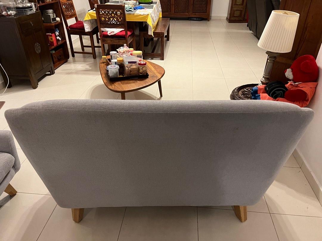 Lounge sofas (Category: Sofas) located in Singapore. Submitted by menoj (Listing ID 1183645348, Image 3). Description: Lounge sofas for sale. 2 x 2-seater + 2 x 1-seater. One of the single seated has a slight stain. Not tried removing it, you could give it a go. Other than that the condition is very good.