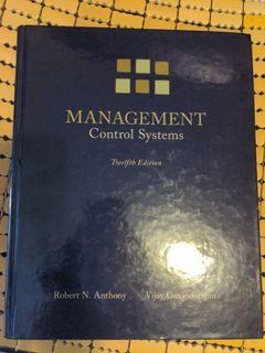 Management Control System textbook