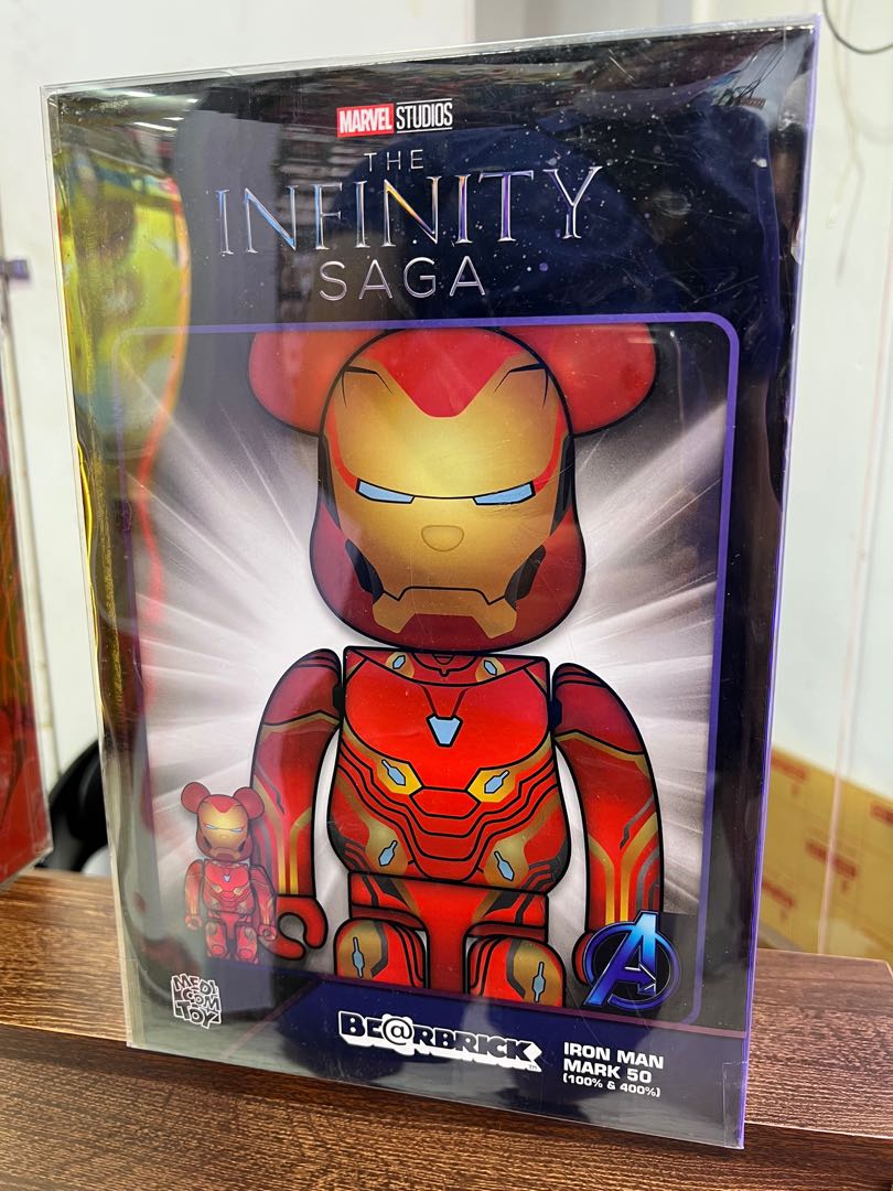 實體店］超值價！ Marvel Iron Man Mark50 Infinity SAGA Bearbrick
