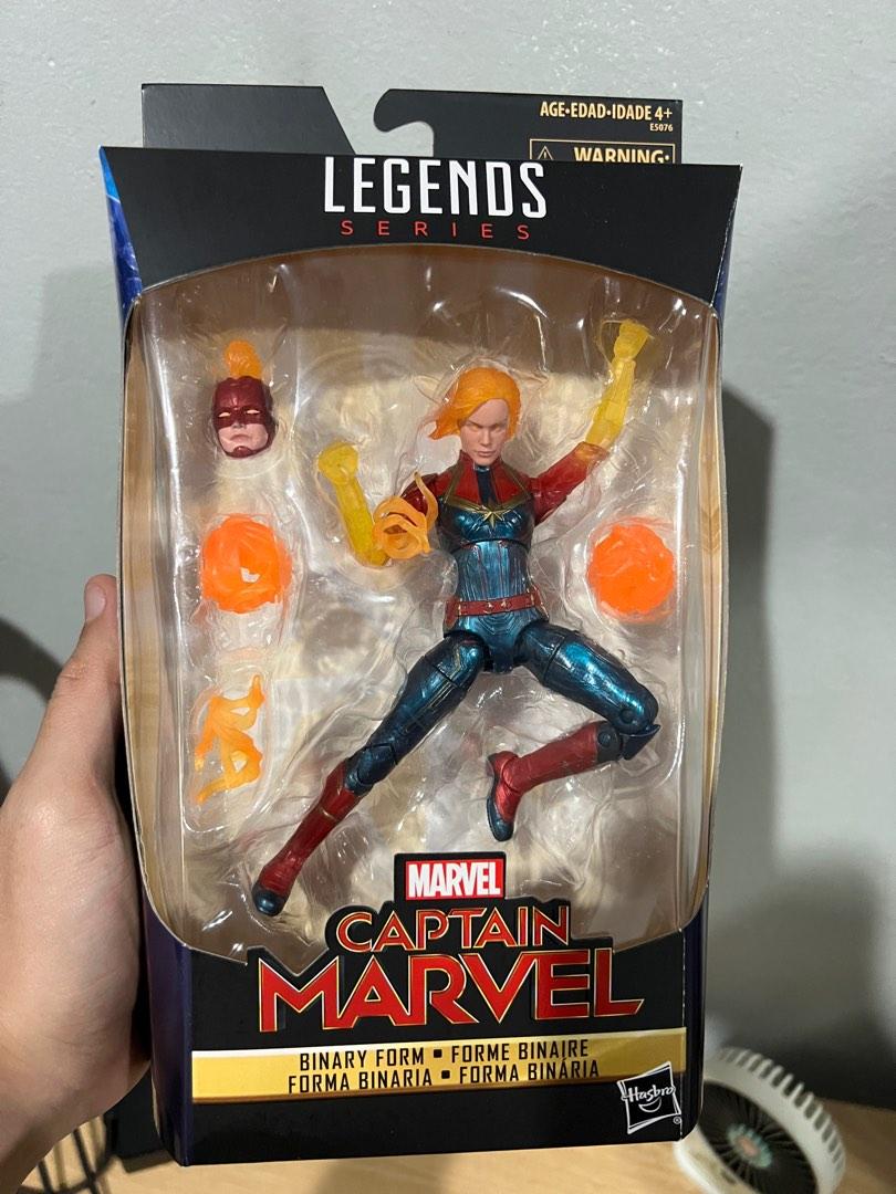 Marvel legends captain shop marvel binary walmart