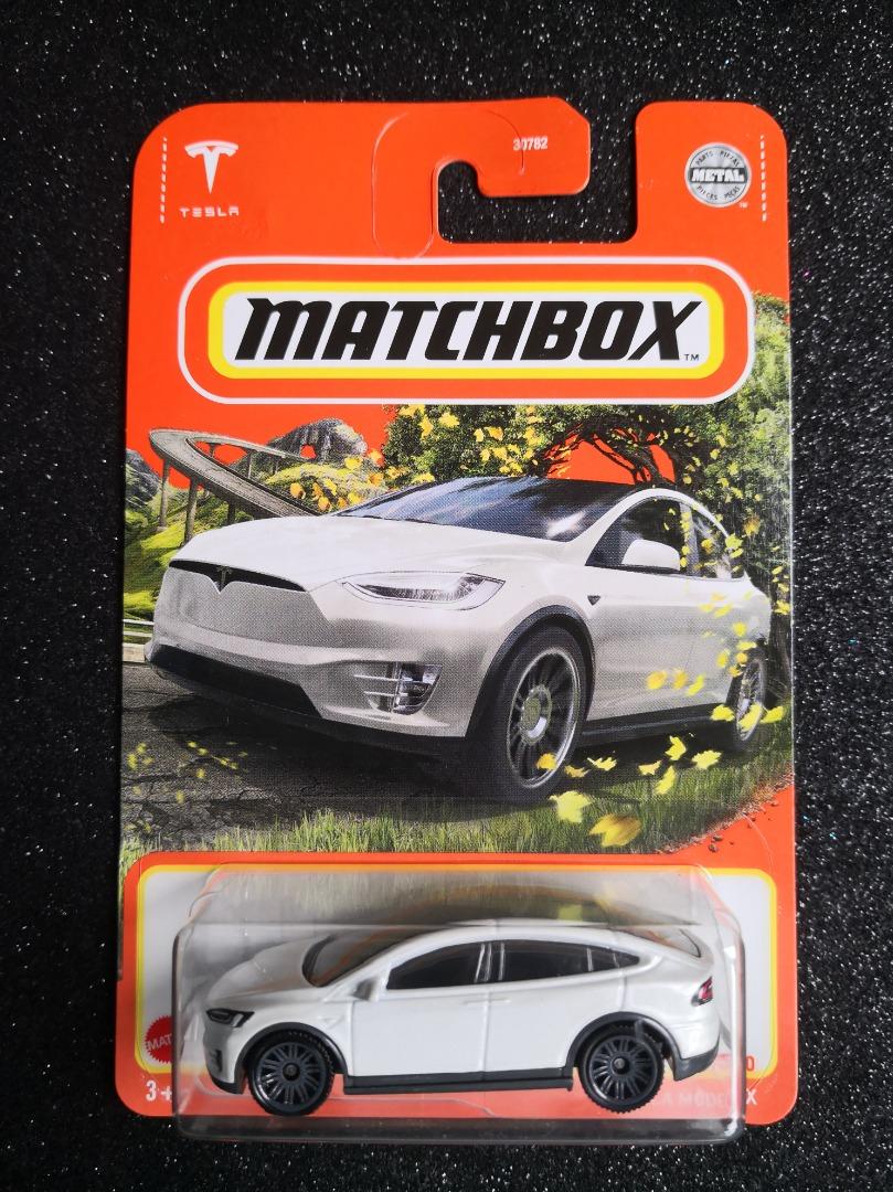 Matchbox Tesla Model X White Hobbies Toys Toys Games on