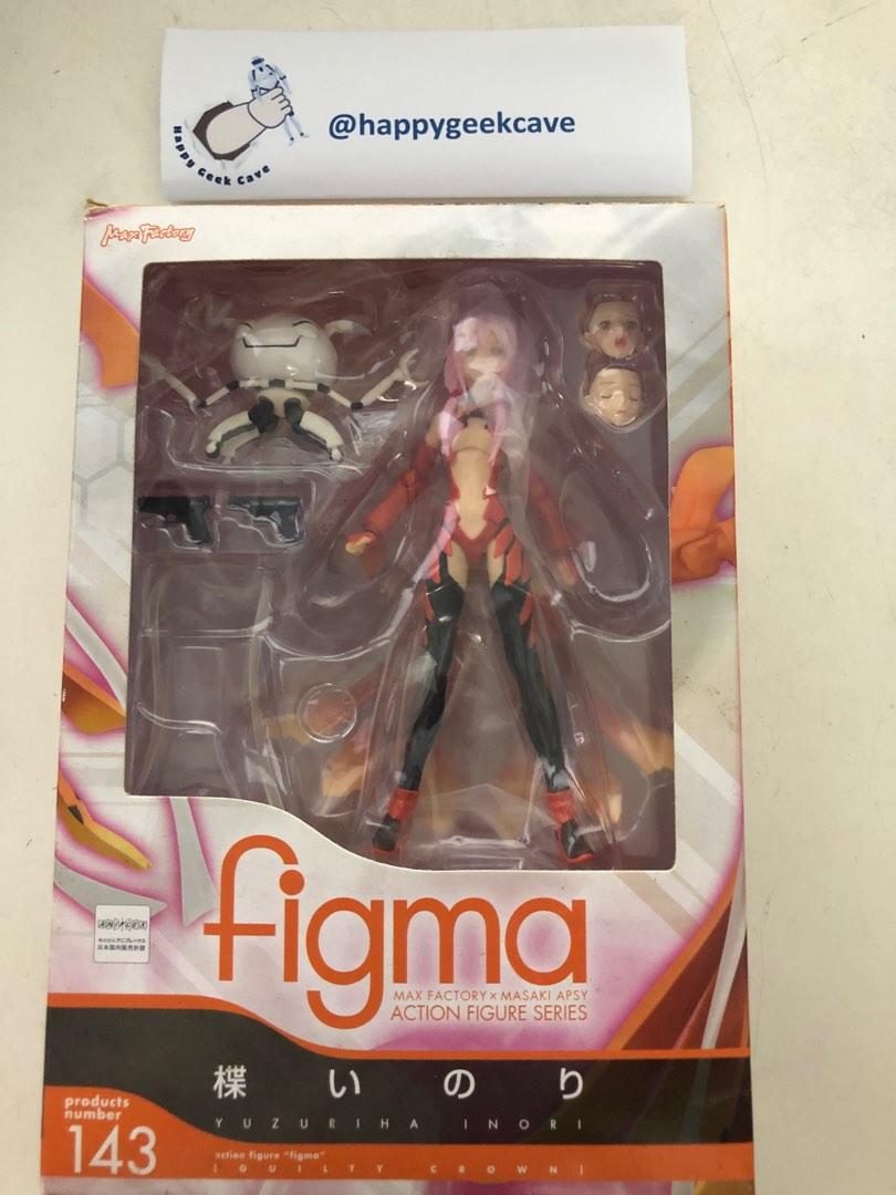  Max Factory Guilty Crown: Inori Yuzuriha Figma Action Figure :  Toys & Games