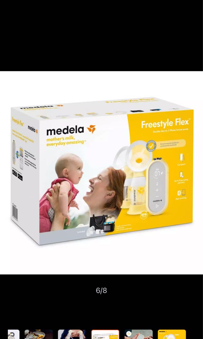 Warranty 2024 Medela freestyle flex double electric pump, Babies
