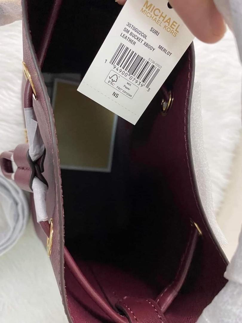 MICHAEL KORS SURI BUCKET BAG SMALL SIZE (Category: Luxury Bags & Wallets) located in Cavite. Submitted by shop_withme23 (Listing ID 1183574865, Image 2). Description: ONHAND ITEMS ✅FULL PAYMENT is required before shipping the item(s). ✅Reservation fee is needed to hold the item and will be deducted upon full payment. Reservation fee is NON-REFUNDABLE. Full payment should be settled within 3 days after arrival. SHIPPING POLICIES ✅Shipping will be 
