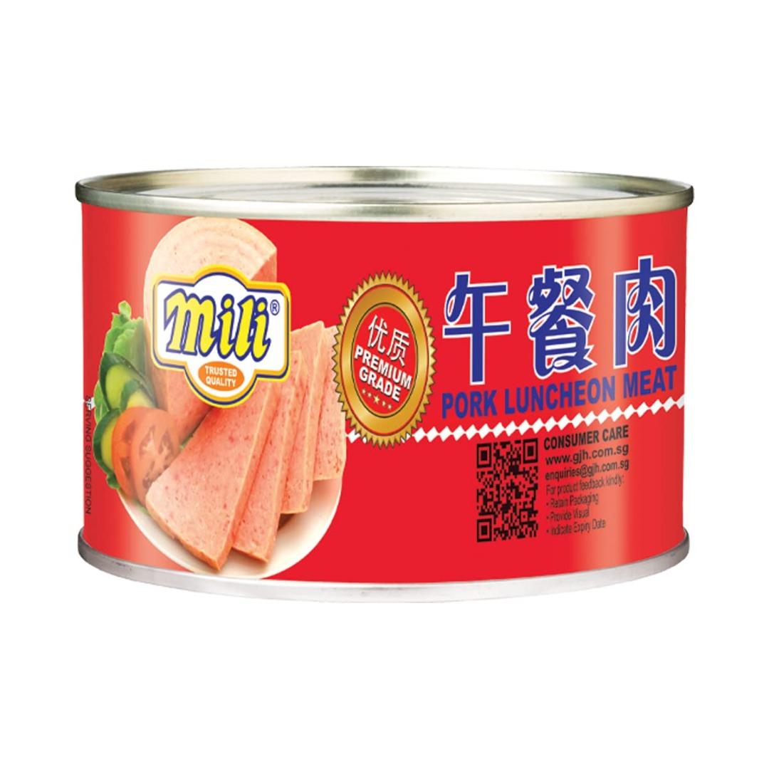 MILI PORK LUNCHEON MEAT 397G (BUNDLE OF 6) PORKY SALES !!, Food