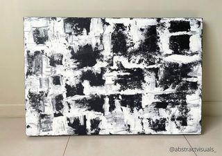 Minimalist Abstract Painting for Living Room