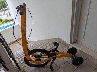 *MINT* Halfbike 3 (Yellow, foldable)