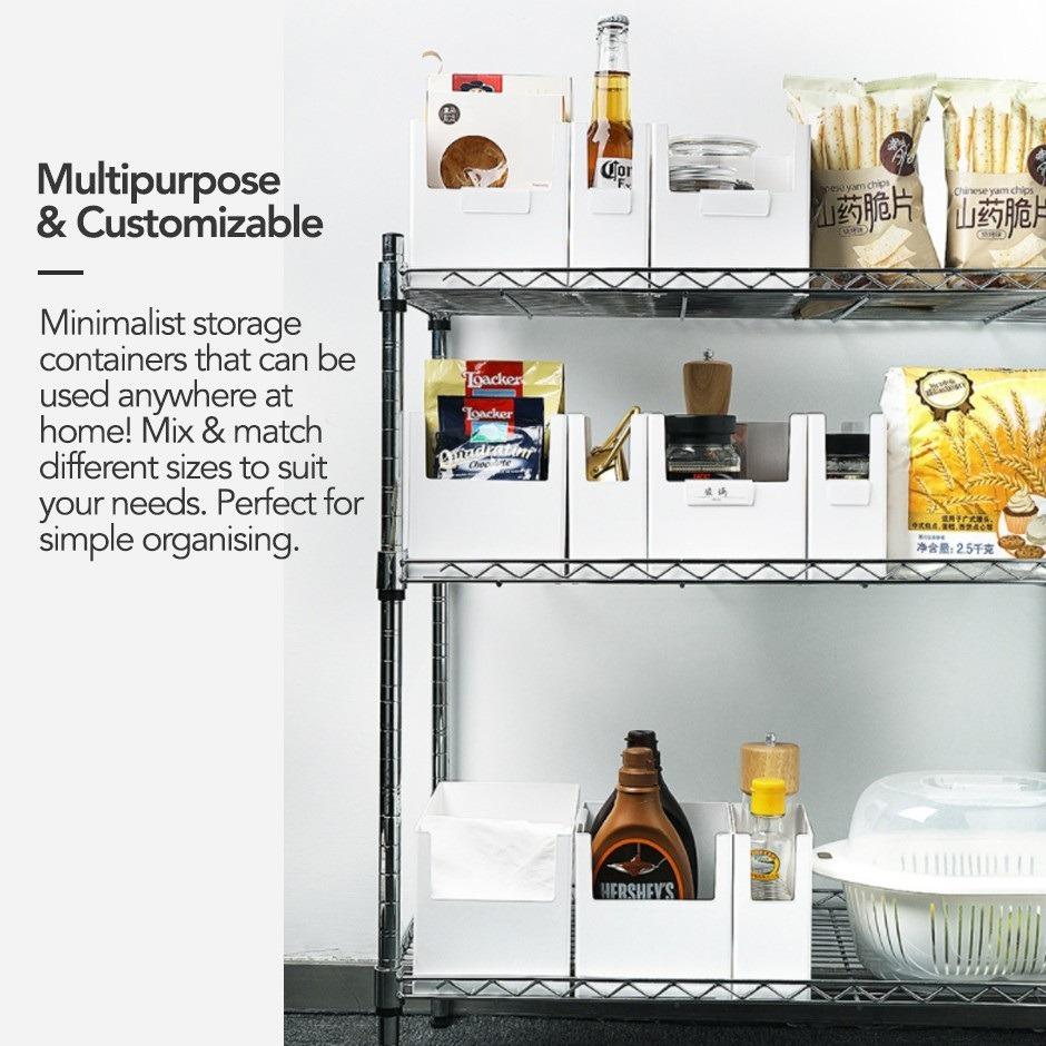 Modular Stackable Storage Sorting Containers, Furniture & Home Living ...