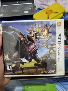 Monster hunter Ultimate 4 3ds