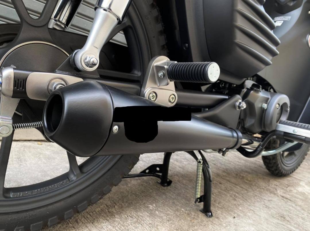 Moto Cubby Singapore Honda C125 Super Cub Black Muffler Full System ...