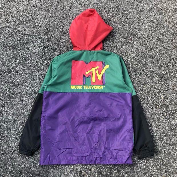 MTV Official Merchandise Windbreaker Men s Fashion Tops Sets