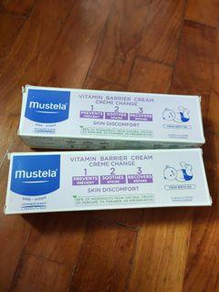 (Expiring sept 2022) Mustela diaper cream x2