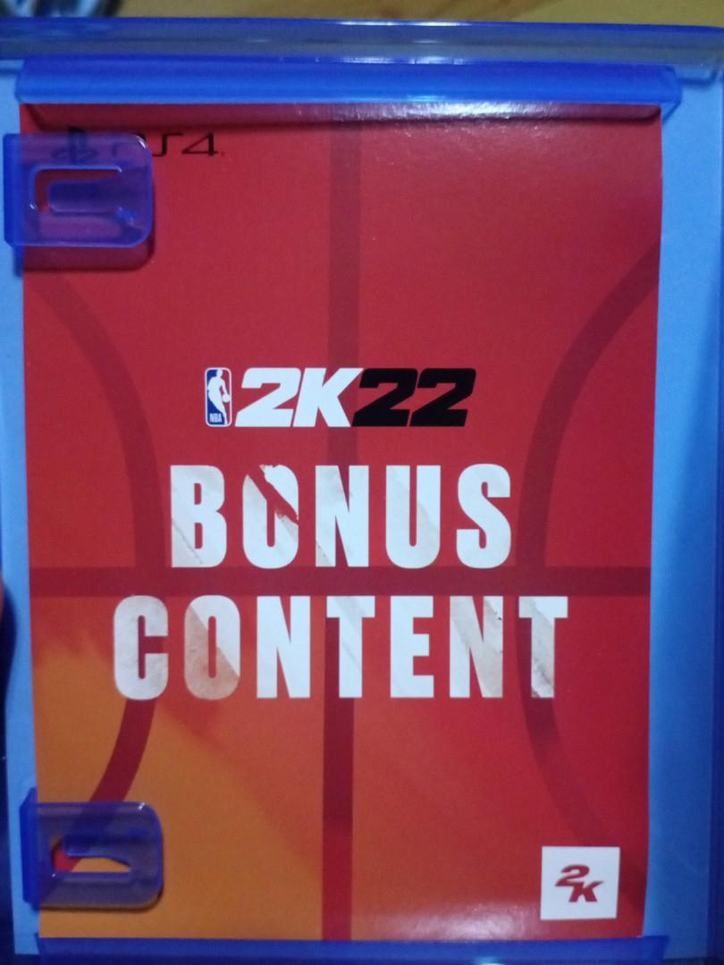 Nba 2k22 unused code, Video Gaming, Video Games, PlayStation on Carousell