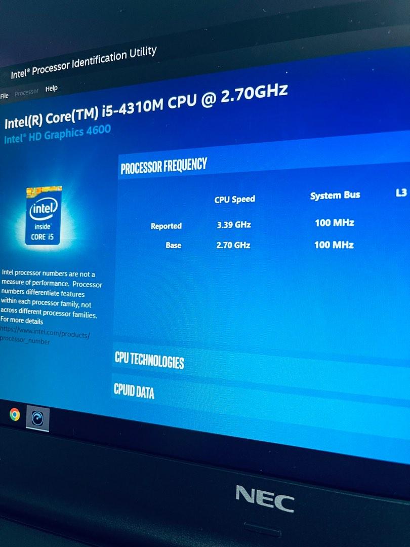 Nec Japan Brand Laptop 8GB Ram i5 4th Generation, Computers & Tech