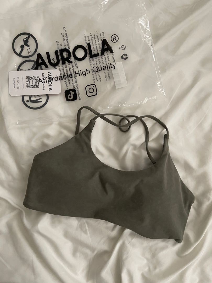 NEW Aurola Sports Bra, Women's Fashion, Activewear on Carousell
