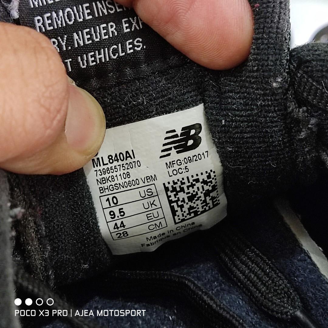 New balance 840 9.5uk Men s Fashion Footwear Sneakers on Carousell